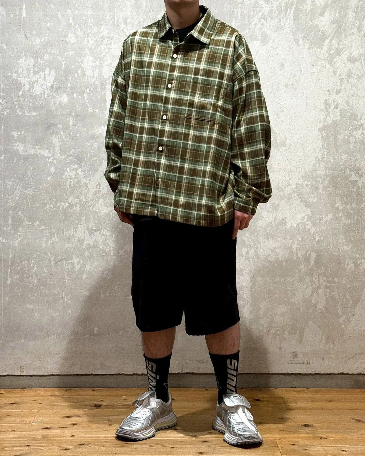 TIGHTBOOTH / PLAID L/S SHIRT (00009082)