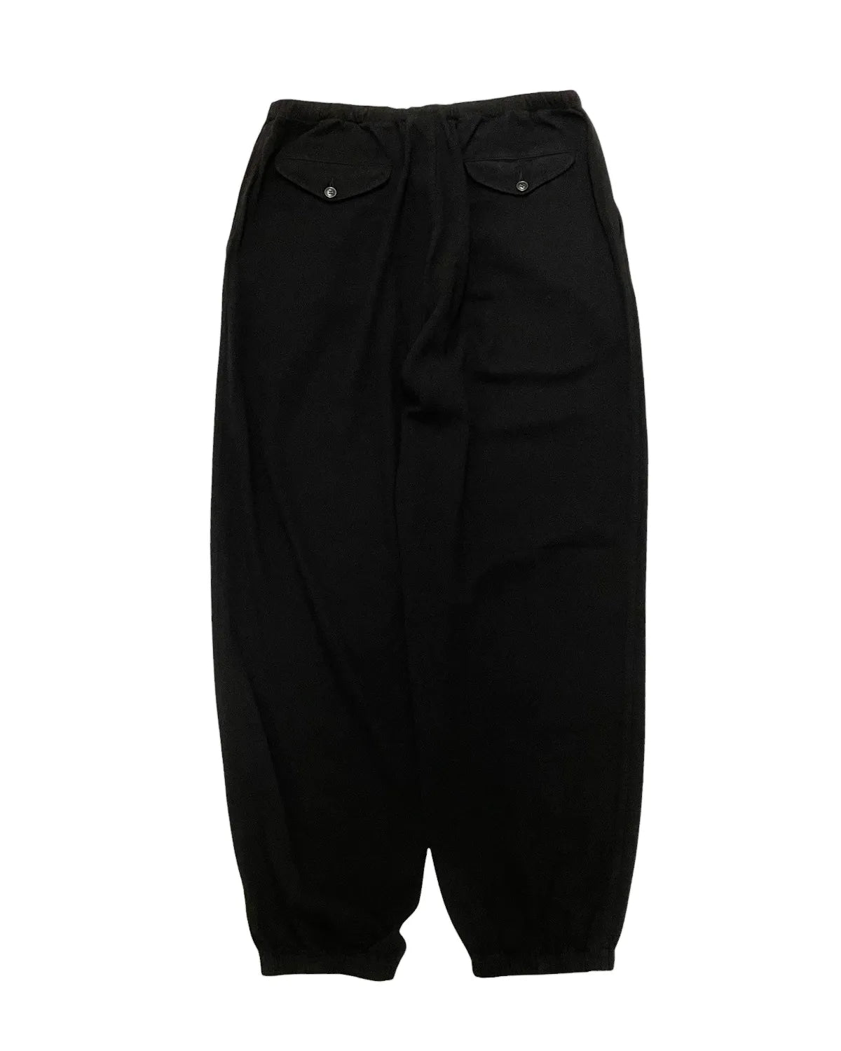 COMOLI / シルクネップ ドローストリングパンツ (B01-03003)