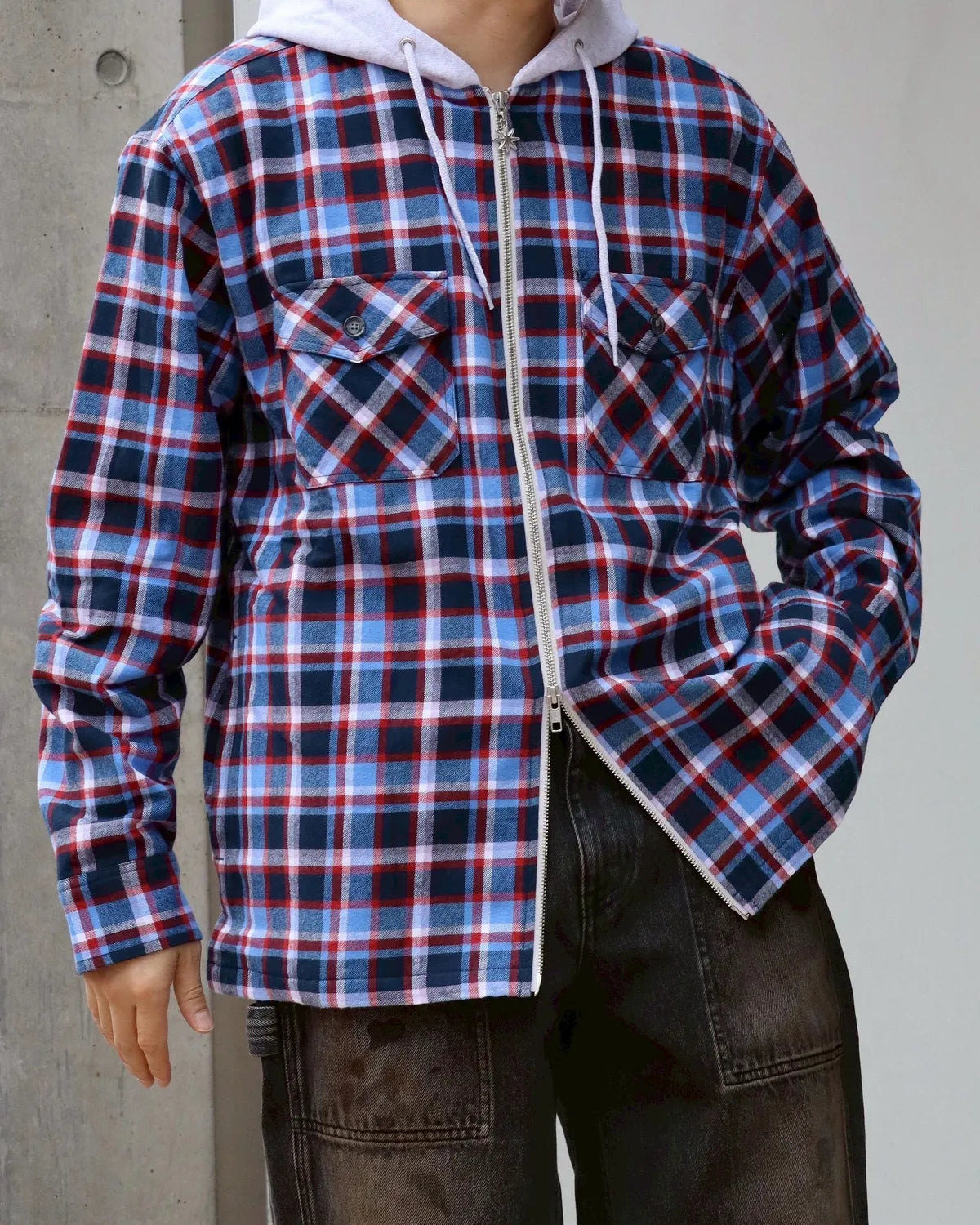 BoTT / Hooded Fannel Shirt