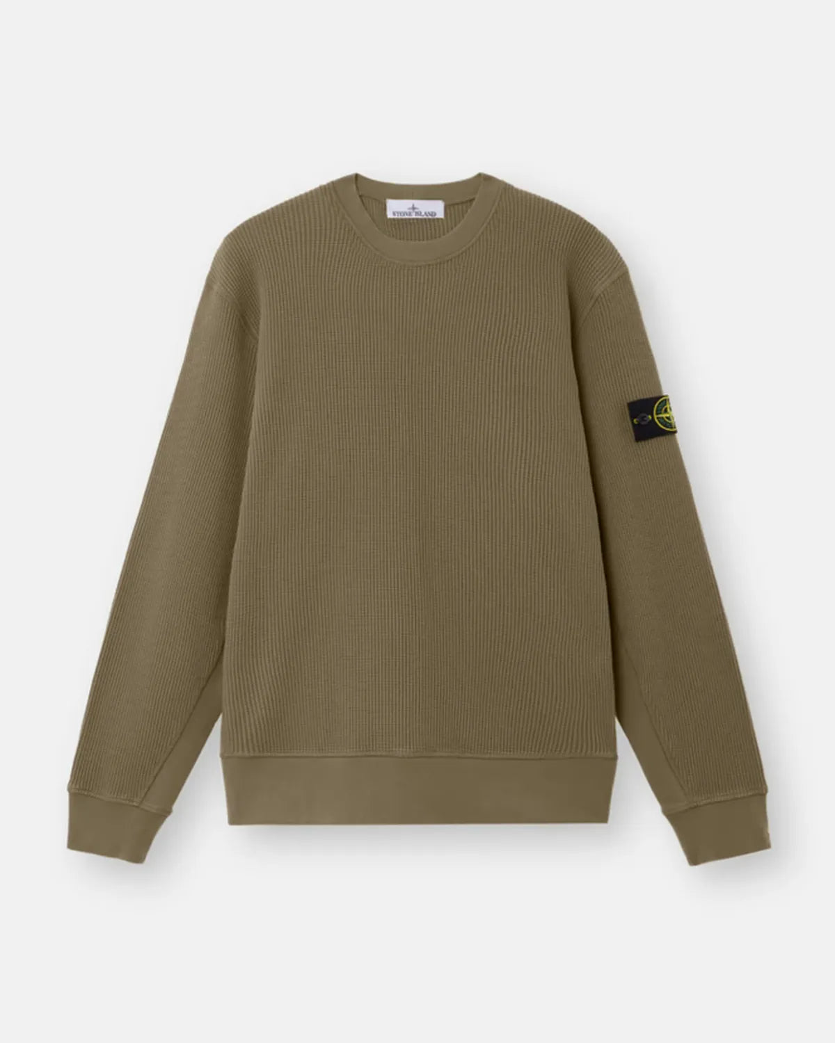 STONE ISLAND / ORGANIC COTTON WAFFLE FLEECE (L1S156100056)