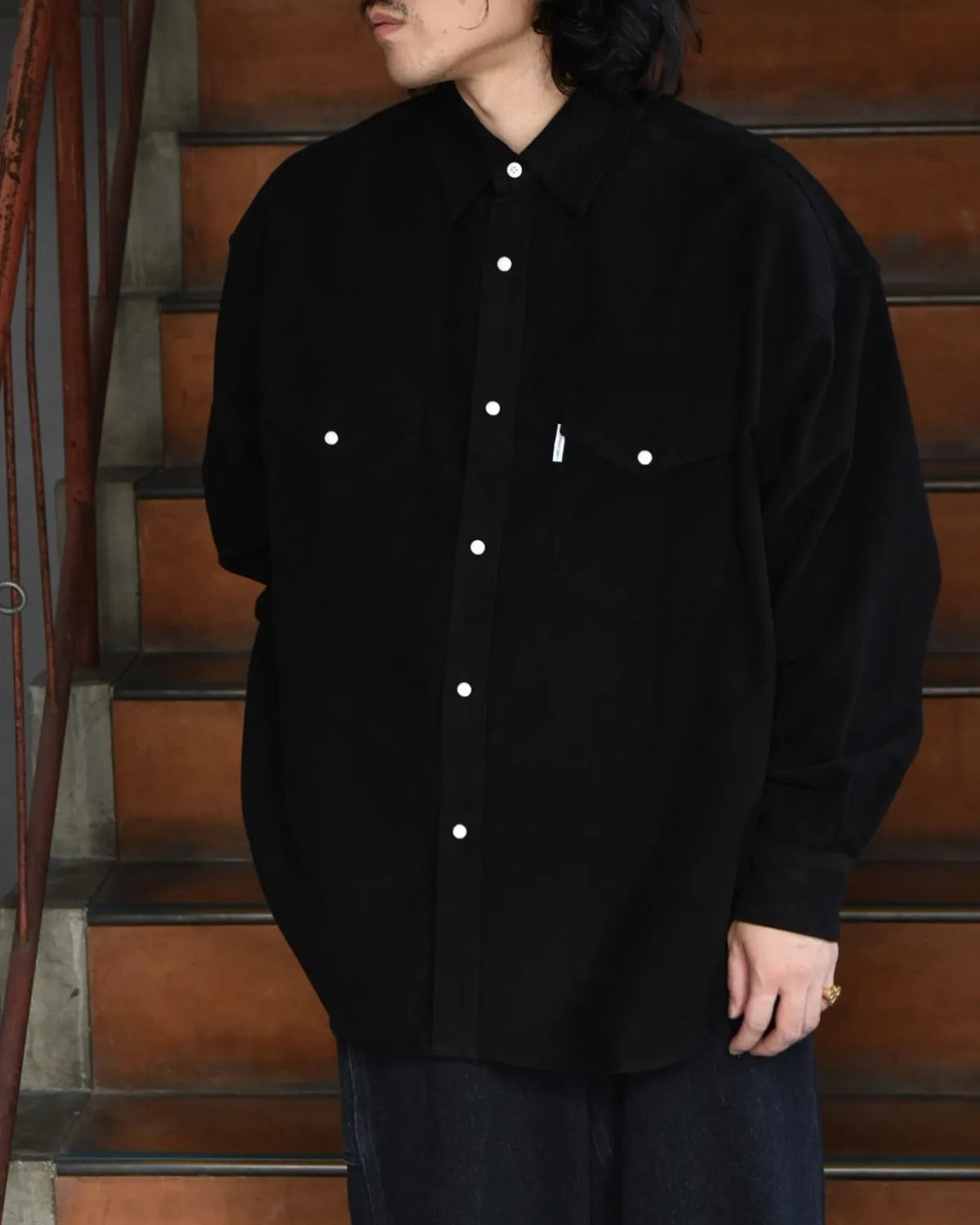 COOTIE PRODUCTIONS® / Moleskin Western L/S Shirt (CTE-25A404)