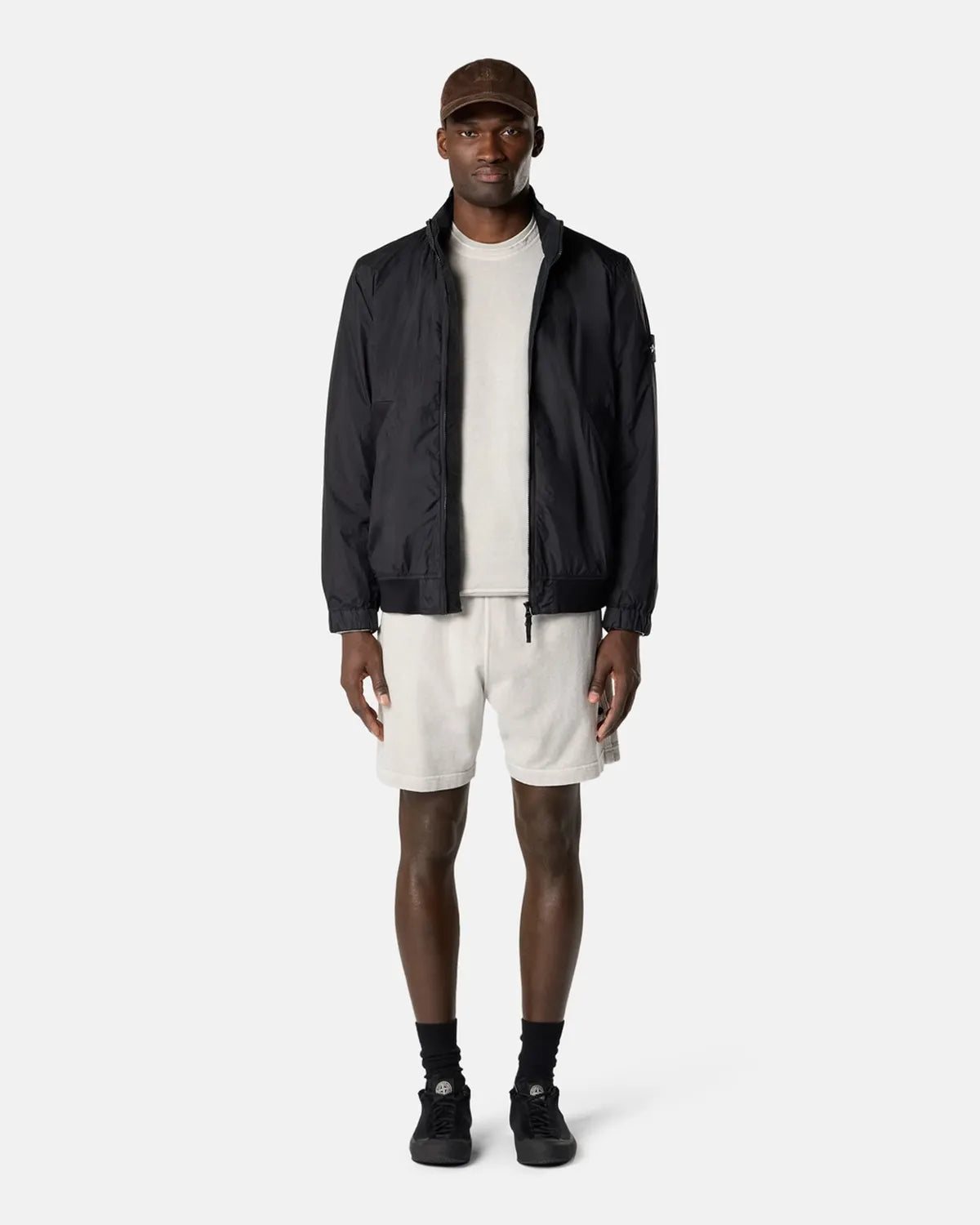 STONE ISLAND / MALFILÉ FLEECE 'OLD' EFFECT (L1S156200014S0060)