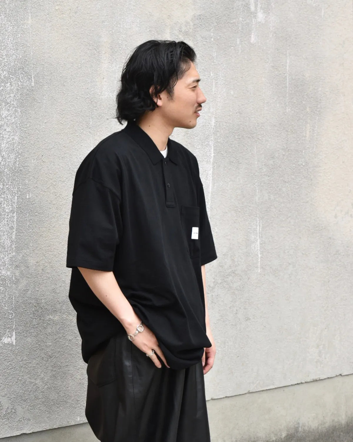COOTIE PRODUCTIONS® / Open End Yarn Error Fit S/S Polo (CTE-25S317)