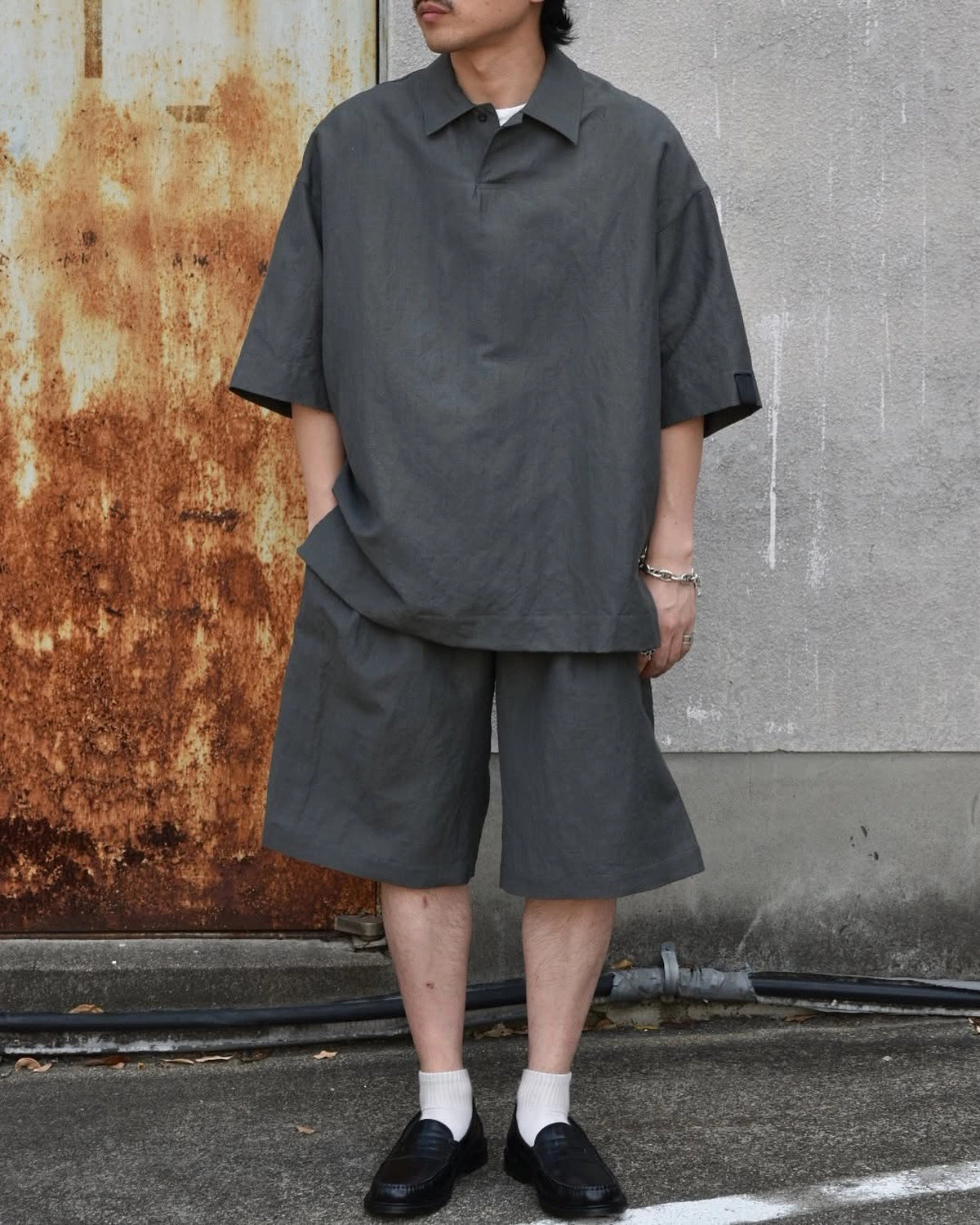 N.HOOLYWOOD COMPILE / PULLOVER HALF SLEEVE SHIRT (2251-SH59-001)