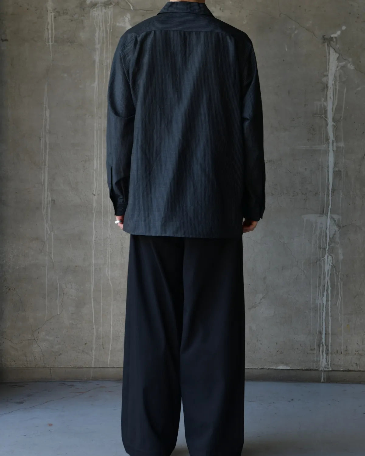 marka / Wool Silk Feather Cloth / Stroll Around Jacket (M26A15SH01C)