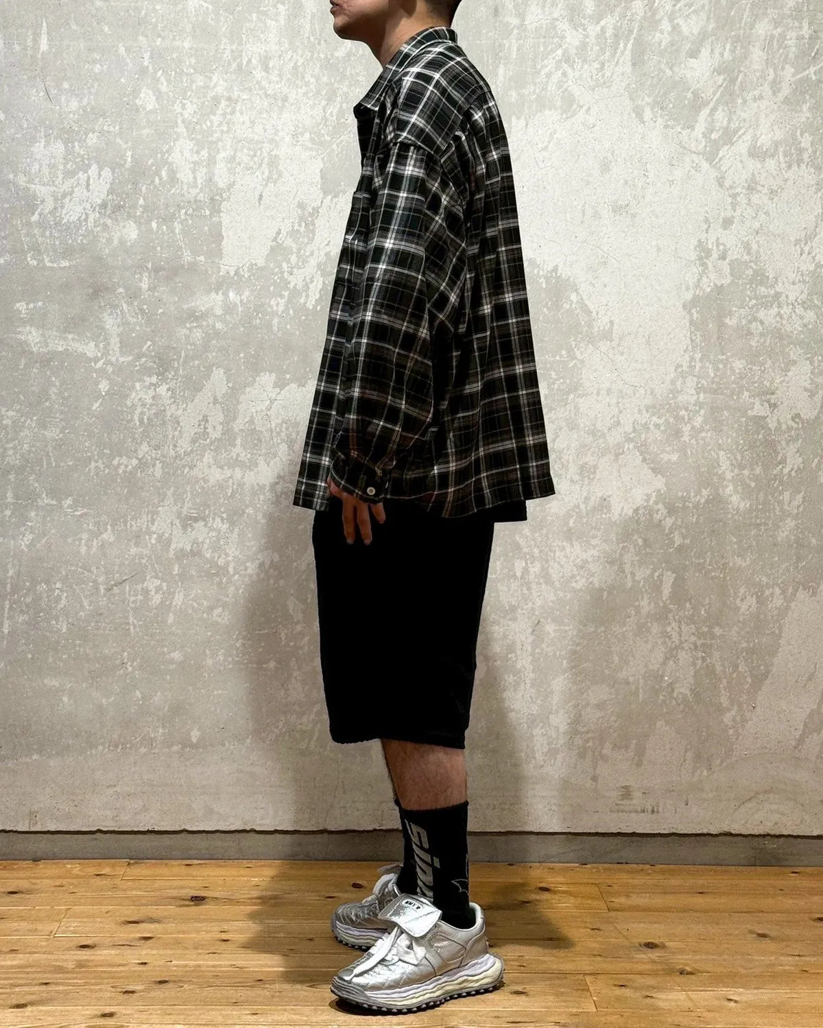 TIGHTBOOTH / PLAID L/S SHIRT (00009082)