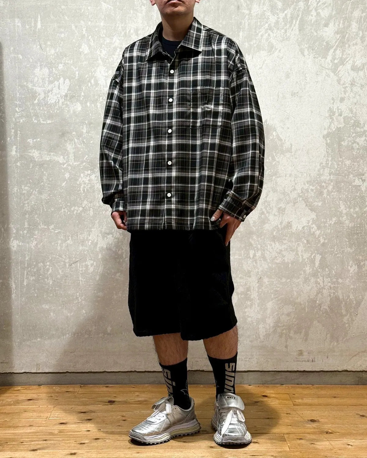 TIGHTBOOTH / PLAID L/S SHIRT (00009082)