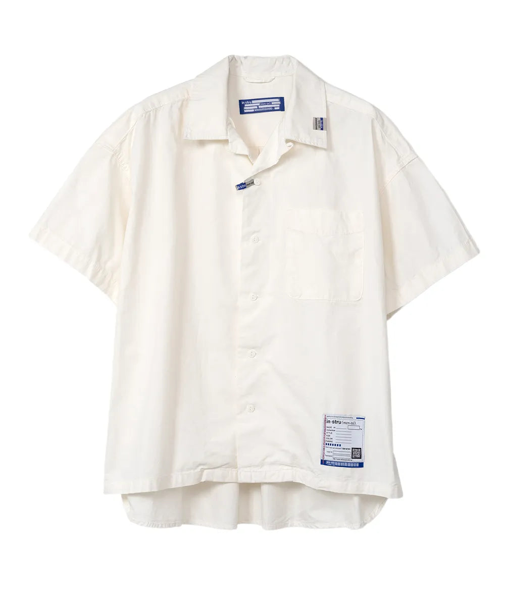 Maison MIHARA YASUHIRO の Oxford Half-sleeve Shirt (I12SH012)