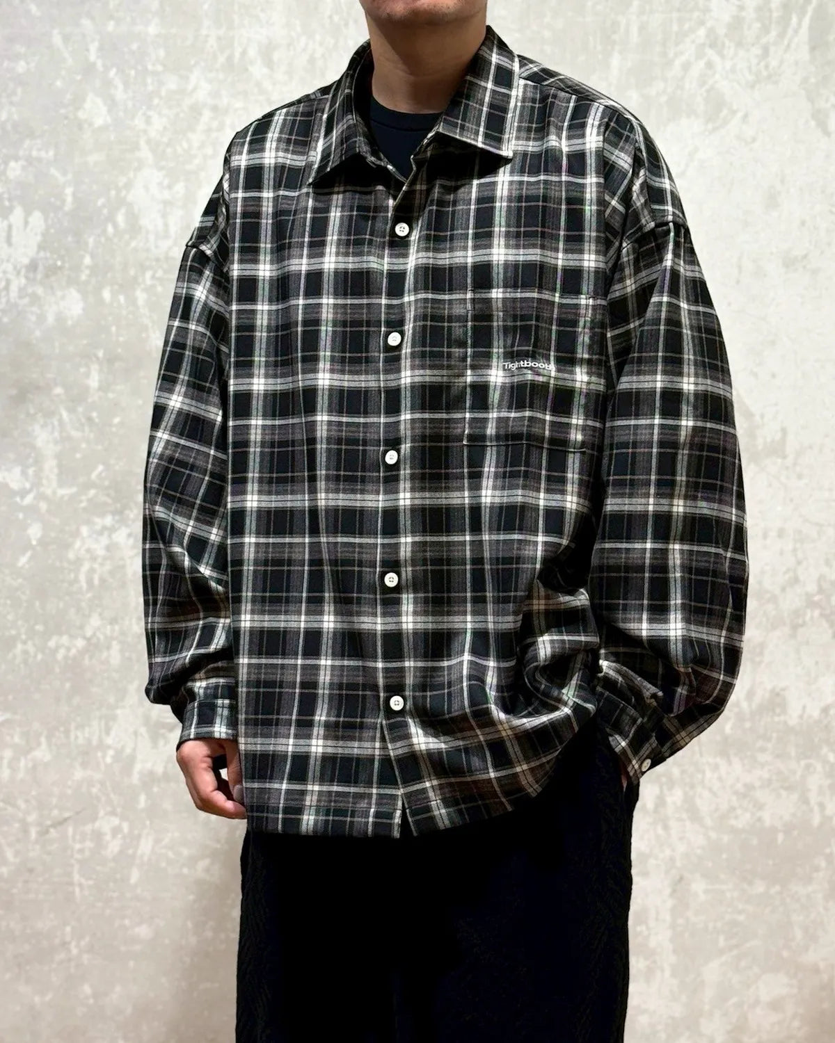 TIGHTBOOTH / PLAID L/S SHIRT (00009082)