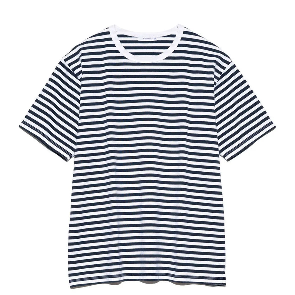 nanamica / COOLMAX Stripe Jersey Tee (SUHS425)　