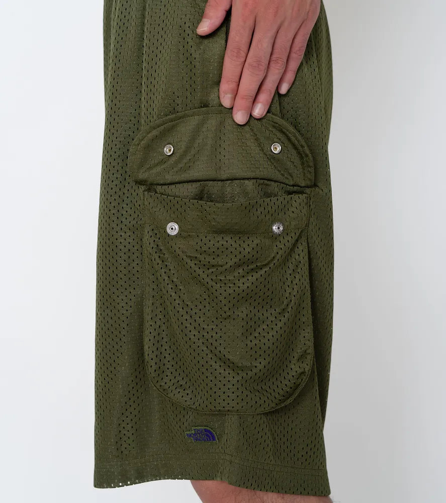 THE NORTH FACE PURPLE LABEL / Mesh Cargo Pocket Field Shorts (NT4403N)