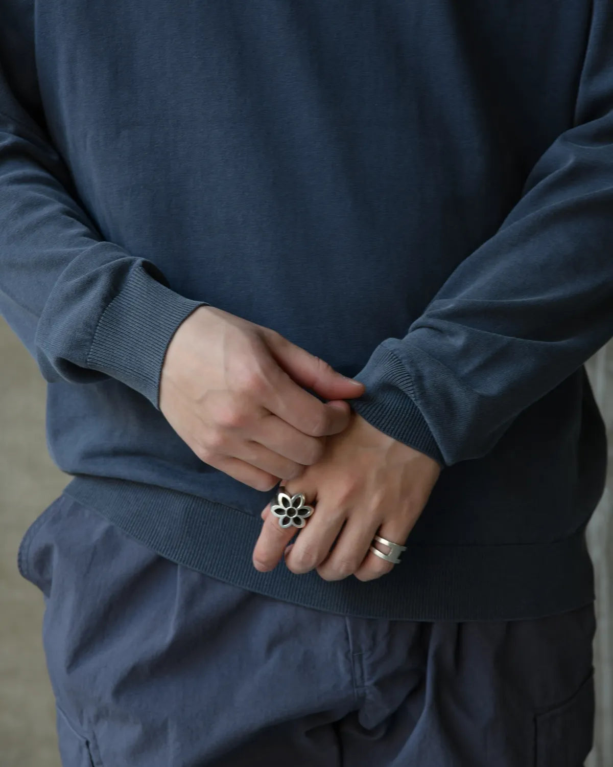 NONNATIVE / DWELLER POLO SWEATER COTTON (NN-K4802)