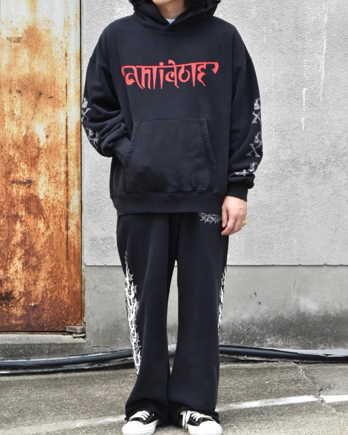 ANTIDOTE BUYERS CLUB / Fade Wash Sweat Parka -Grim & Reaper- (ABCAW25CT12)