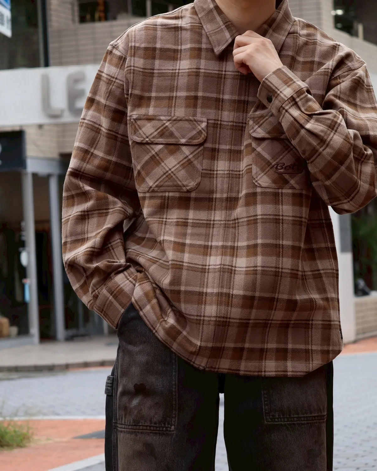 BoTT / Zip-Up Flannel Shirt