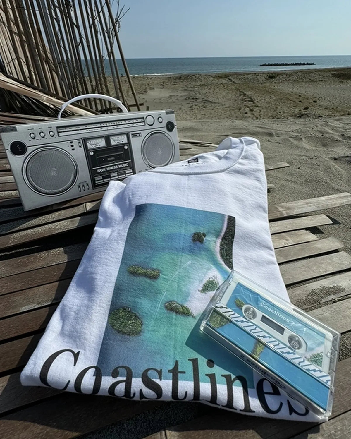 ISNESS MUSIC / -Special Edition- Coastlines T-SHIRT with cassette tape (IMP6_09_COASTLINES SPECIALT01)