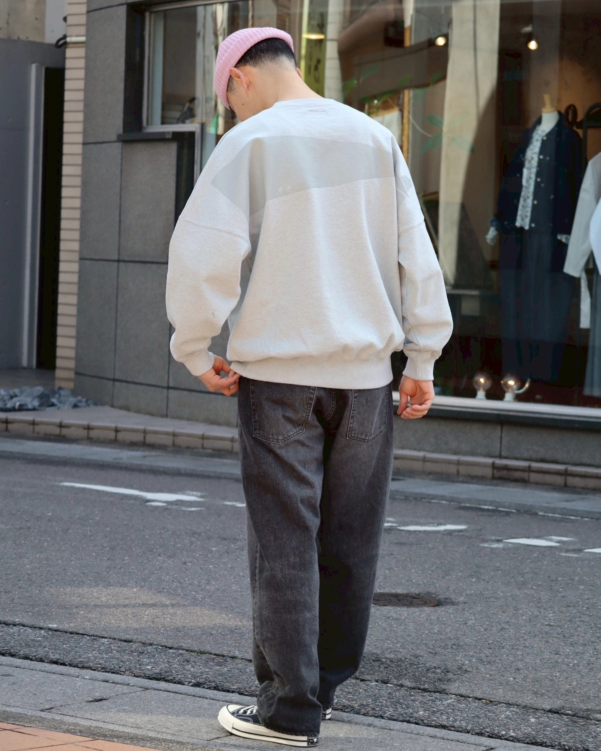 DESCENDANT / 1995 DENIM TROUSERS BAGGY HARD WASH (261WVDS-PTM04)