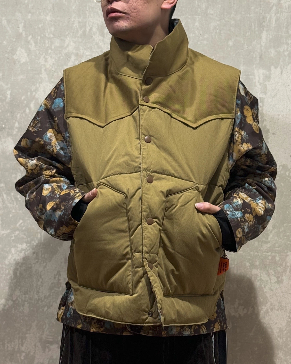 ALWAYS OUT OF STOCK / REVERSIBLE DOWN VEST (HA-025202114)