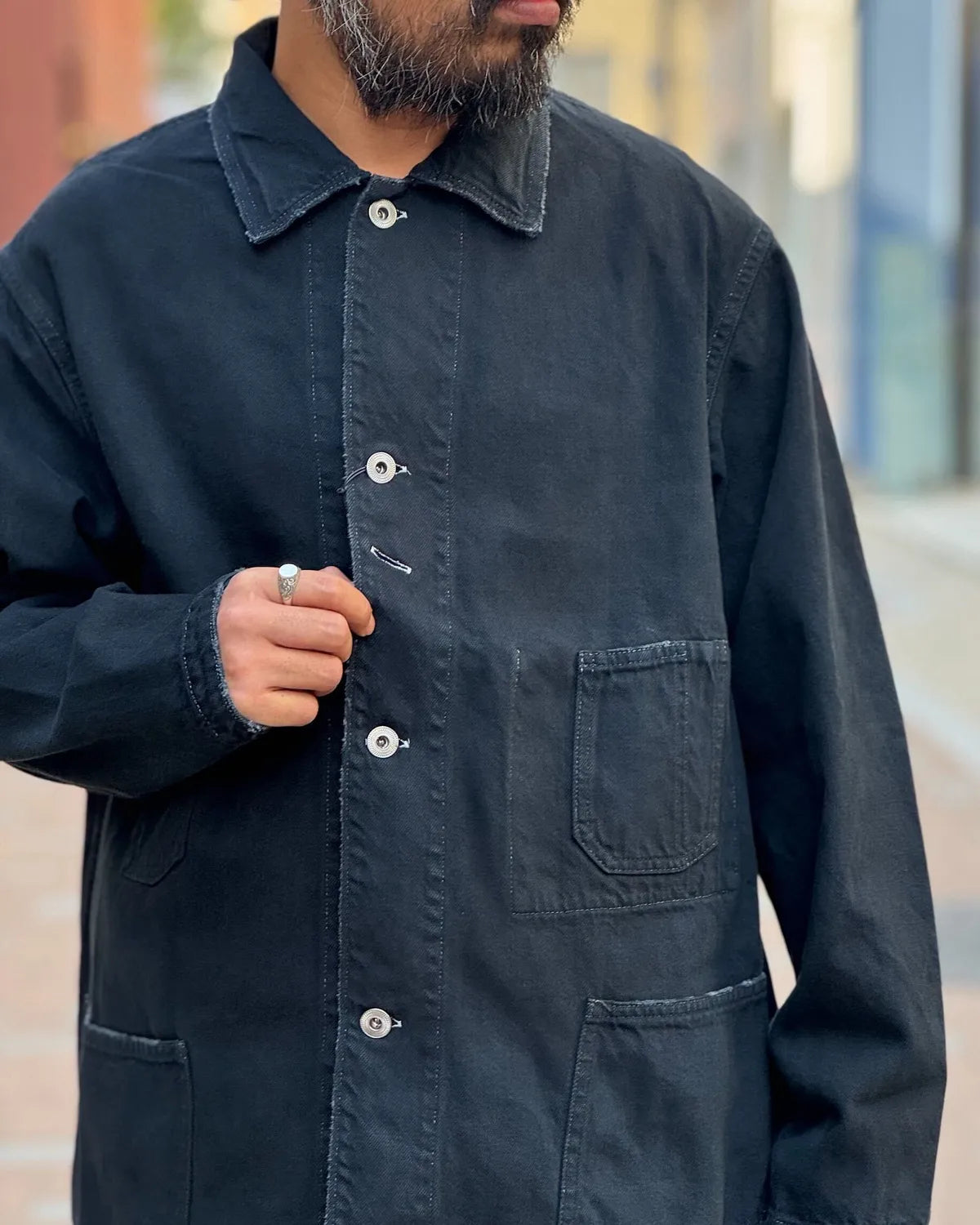 A.PRESSE / Vintage Denim Chore Jacket (26AAP-01-55)