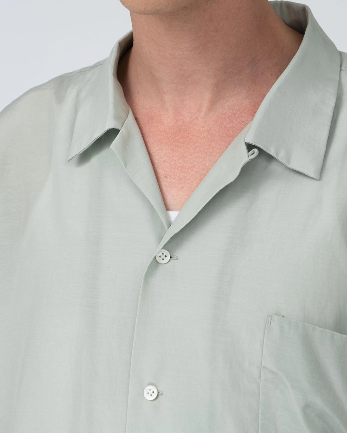 nanamica / Open Collar S/S Shirt (S25SG019)