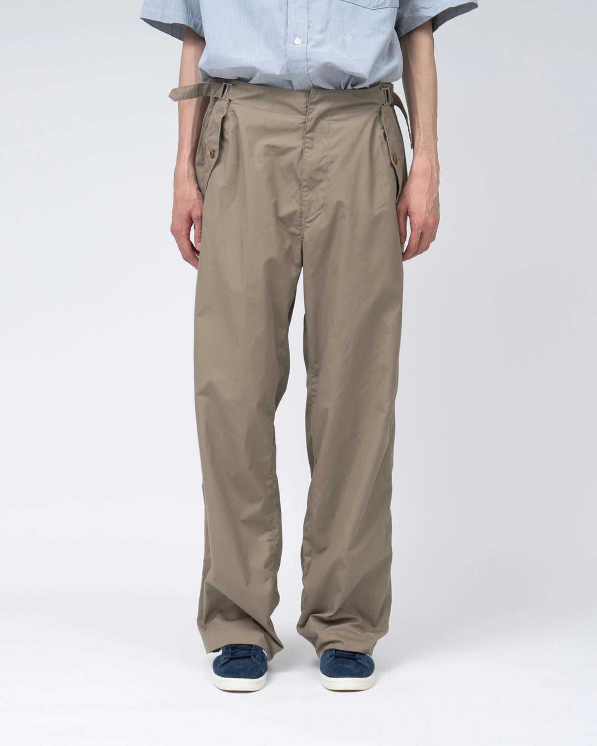 nanamica / Side Belt Wide Pants (S25SC107)