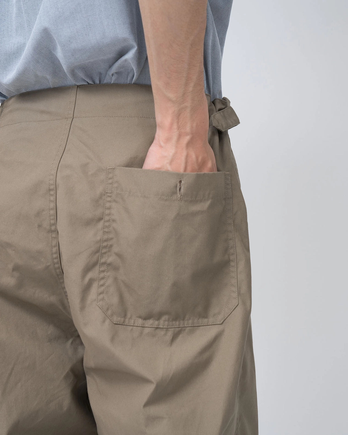 nanamica / Side Belt Wide Pants (S25SC107)
