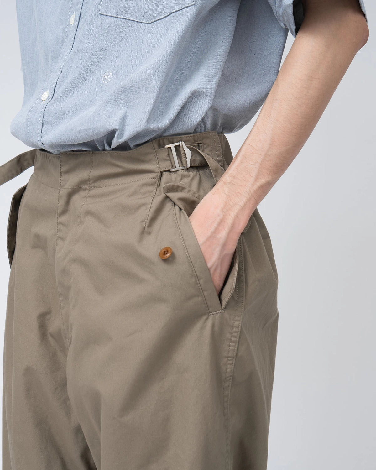 nanamica / Side Belt Wide Pants (S25SC107)