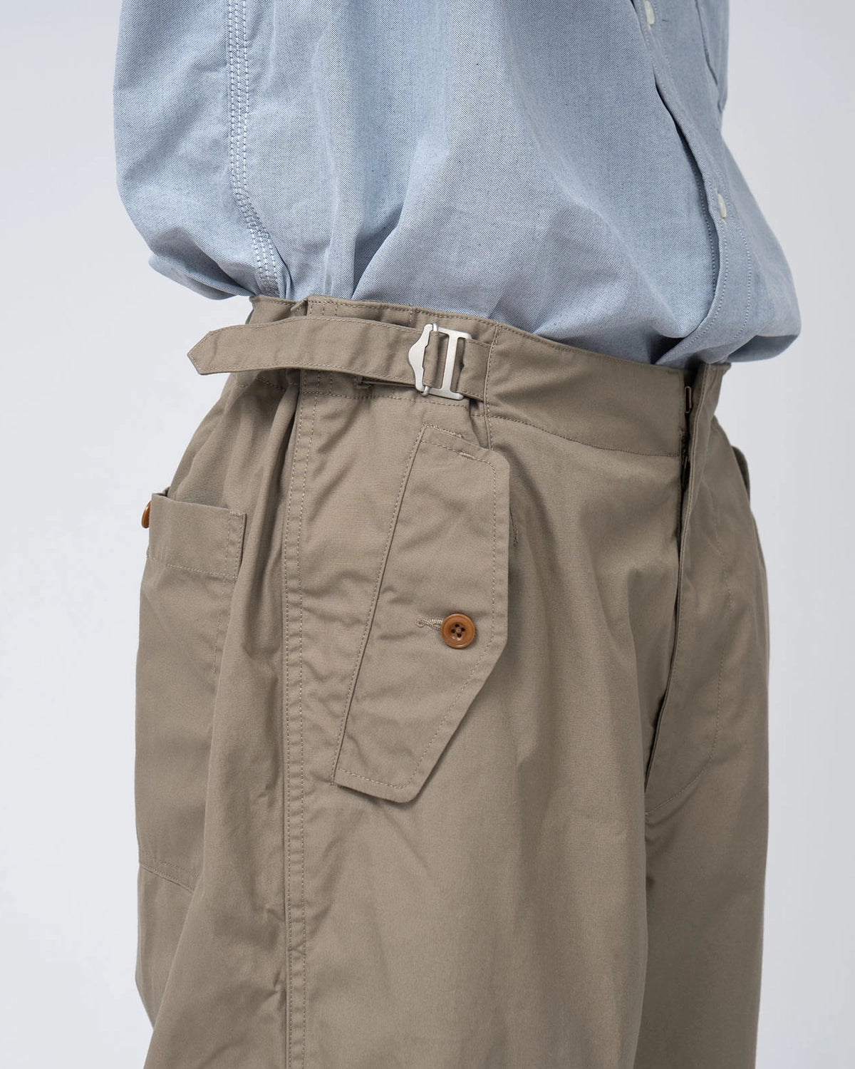 nanamica / Side Belt Wide Pants (S25SC107)
