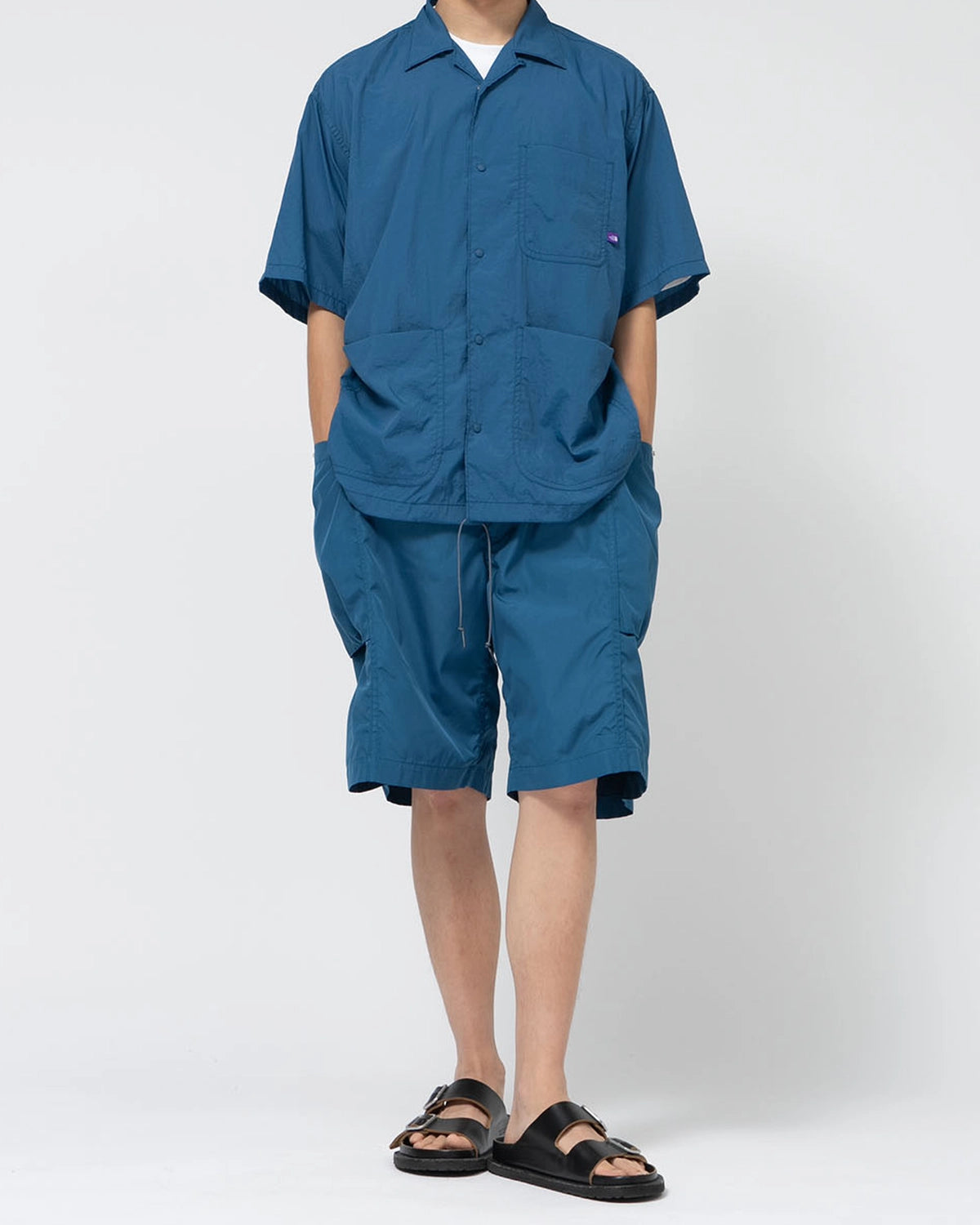 THE NORTH FACE PURPLE LABEL / Nylon Taffeta Field S/S Shirt (N25SG055)