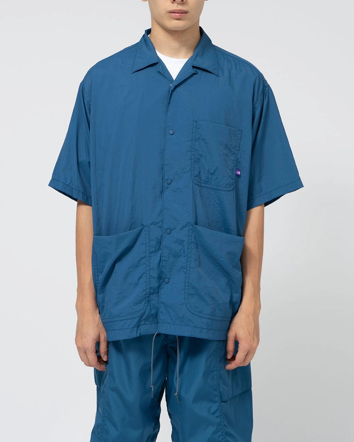 THE NORTH FACE PURPLE LABEL / Nylon Taffeta Field S/S Shirt (N25SG055)