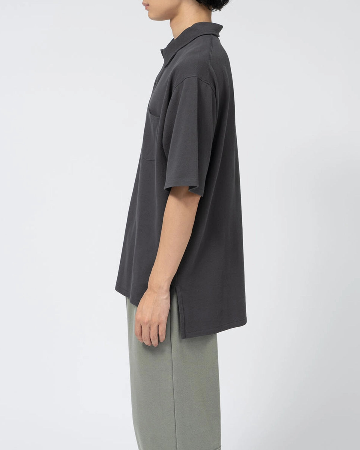 THE NORTH FACE PURPLE LABEL / Moss Stitch Field Big Polo (N25SH091)