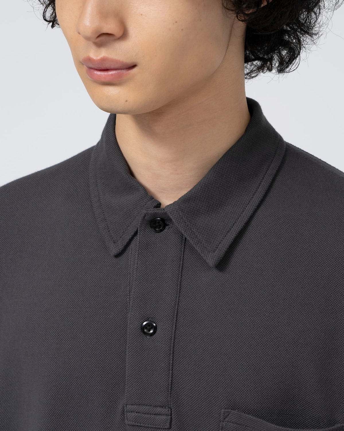 THE NORTH FACE PURPLE LABEL / Moss Stitch Field Big Polo (N25SH091)
