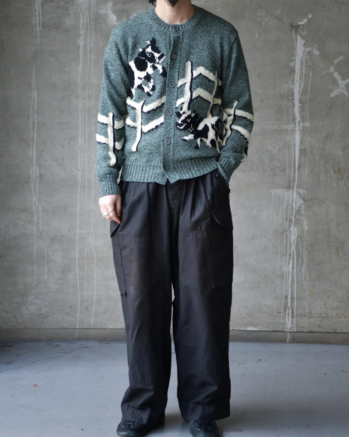 JUNYA WATANABE MAN / CARDIGAN (WQ-N012-051)