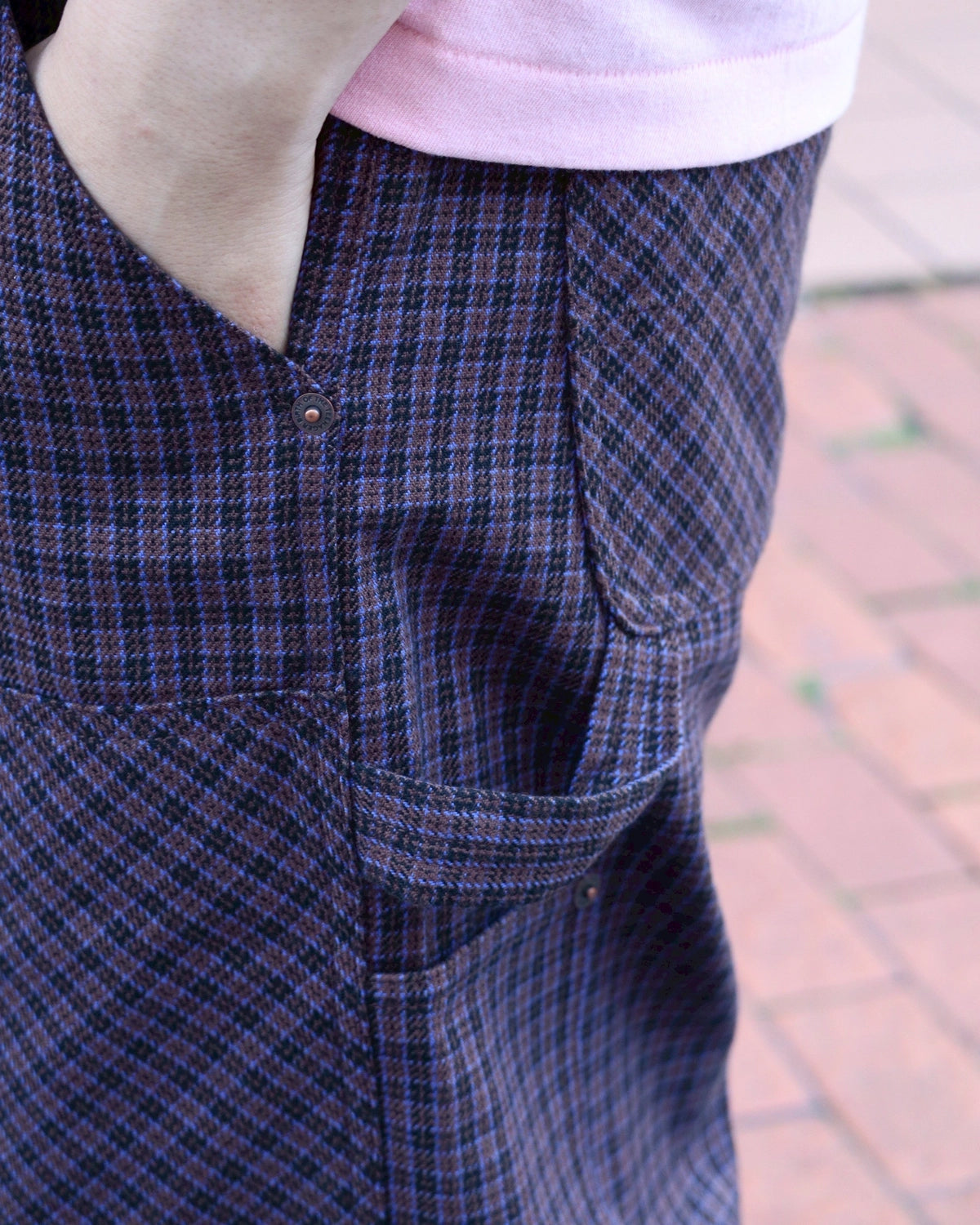 BoTT / Plaid Double Knee Short