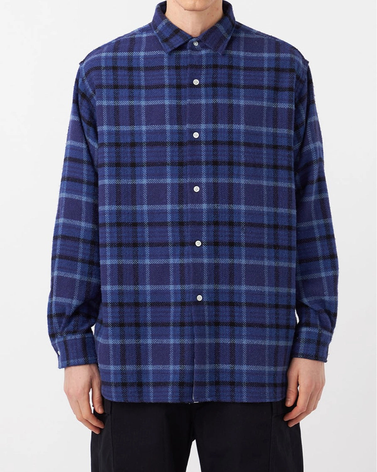 nanamica / Heavy Flannel Shirt (S25FG046)