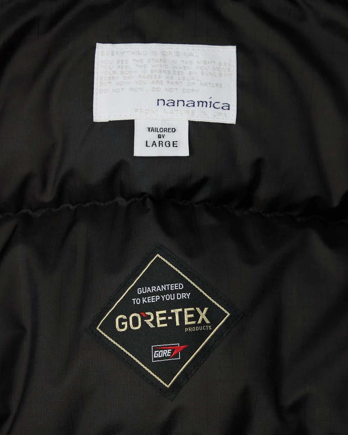 nanamica / GORE-TEX Down Coat (S25FB059)