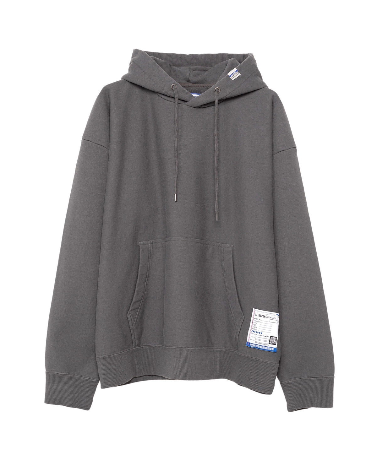 Maison MIHARA YASUHIRO in・stru(men-tal). / French Terry Hooded Sweatshirt (I12HD501)
