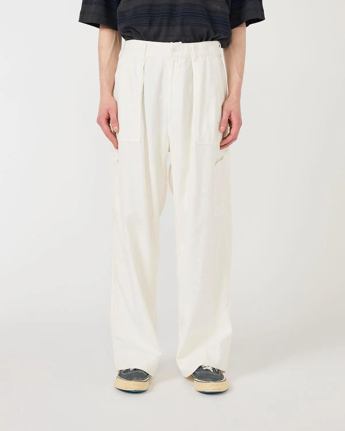 nanamica / Silk Nep Cotton Twill Deck Pants (S26SC032)