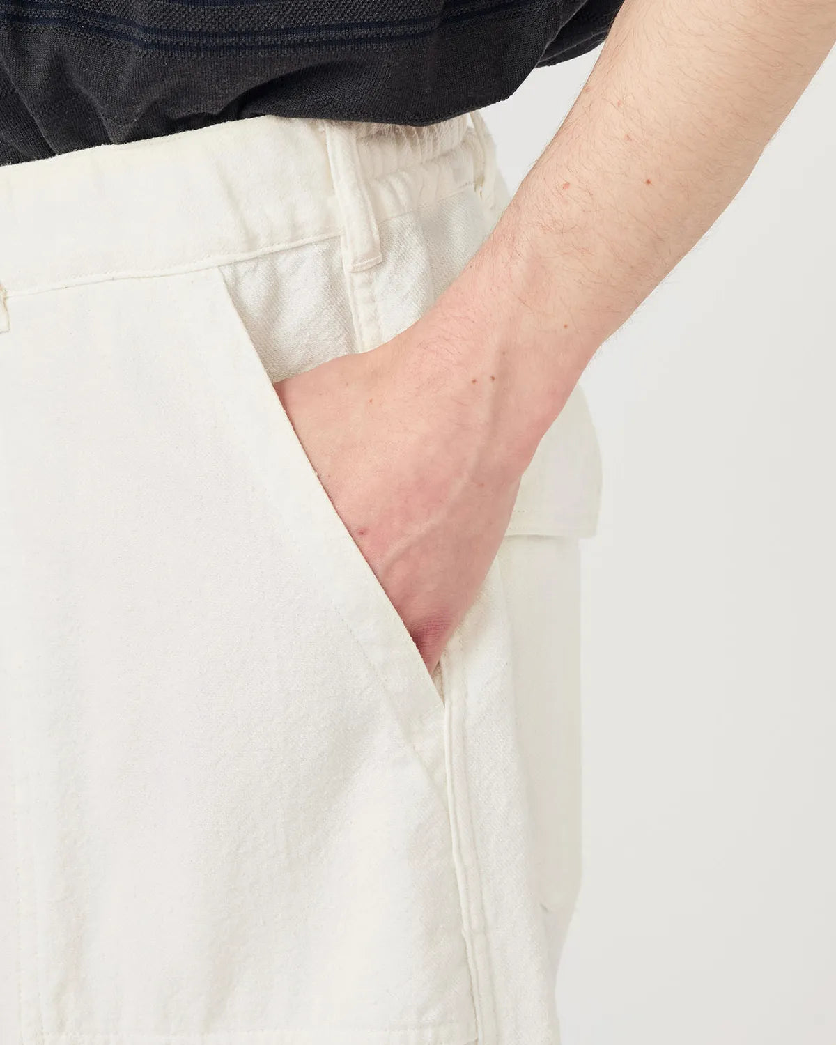 nanamica / Silk Nep Cotton Twill Deck Pants (S26SC032)