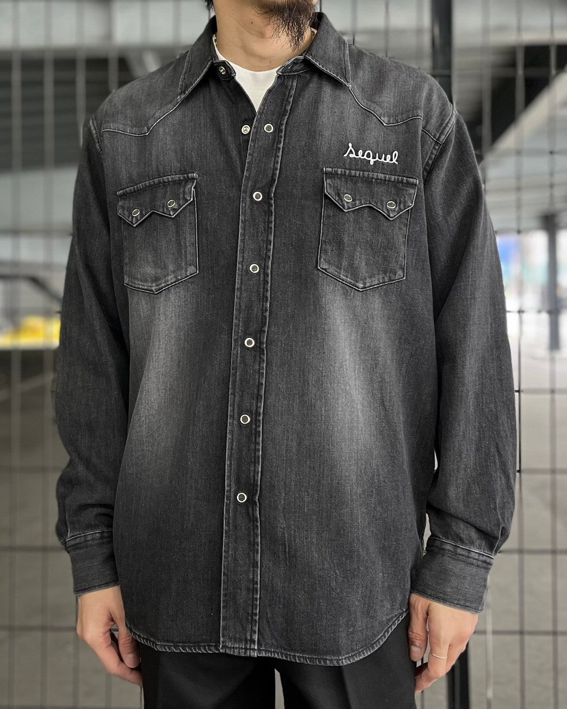 SEQUEL / DENIM SHIRT (SQ-24AW-SH-03)
