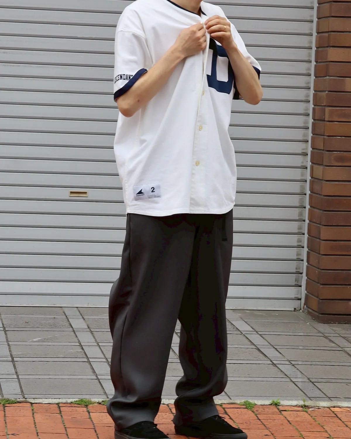 DESCENDANT / BLEEK BASEBALL JERSEY (251ATDS-CSM26)