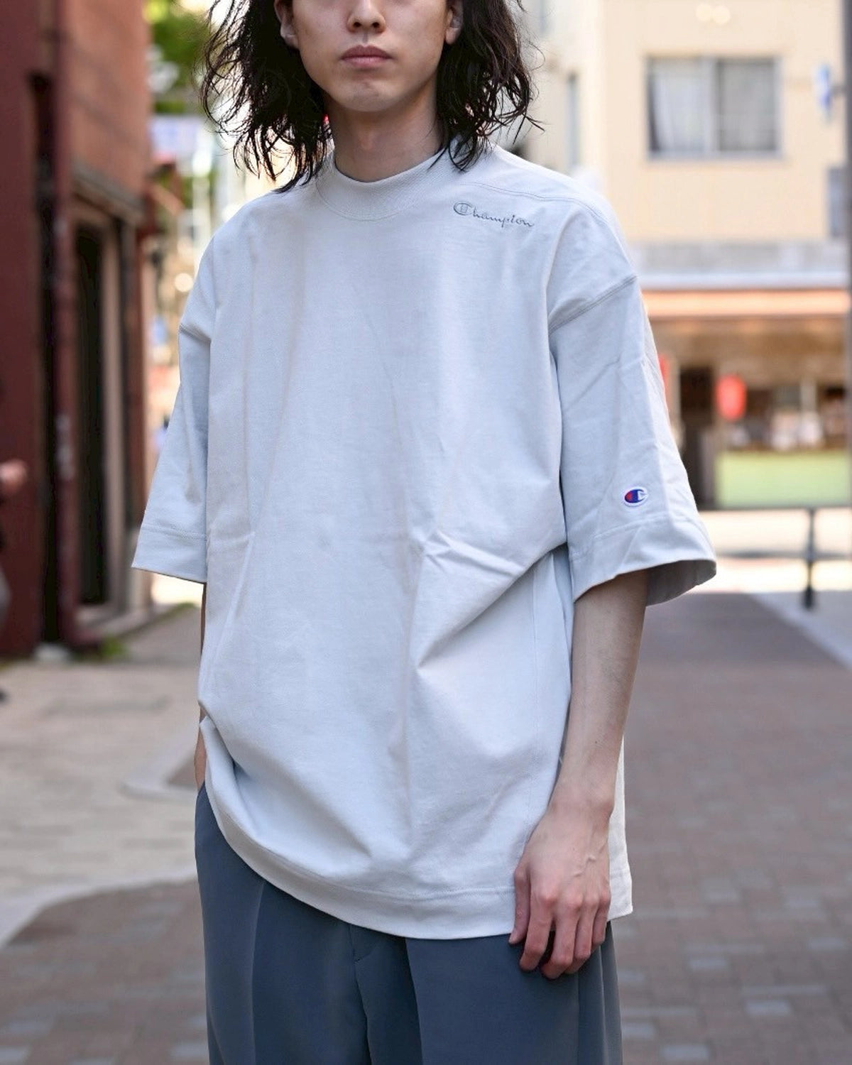 N.HOOLYWOOD COMPILE × Champion / T-SHIRT (C8-B360)