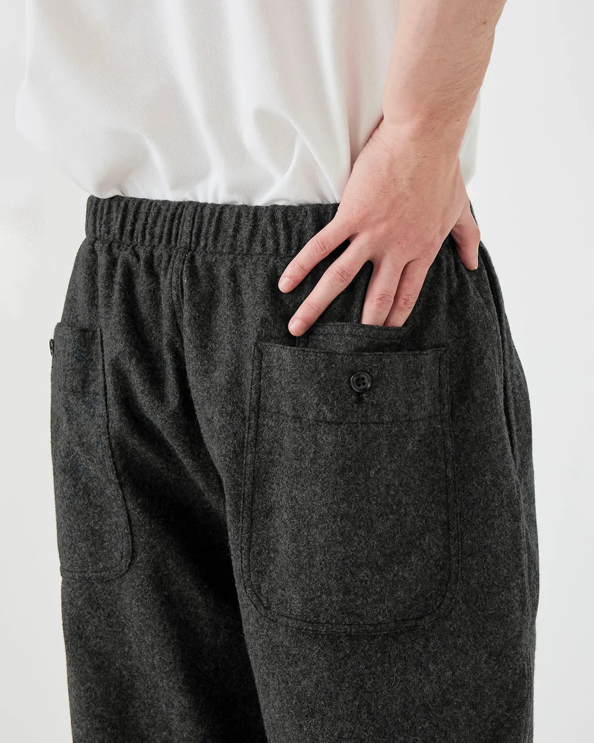nanamica / Wool Nylon Melton Pants (S26FC053)