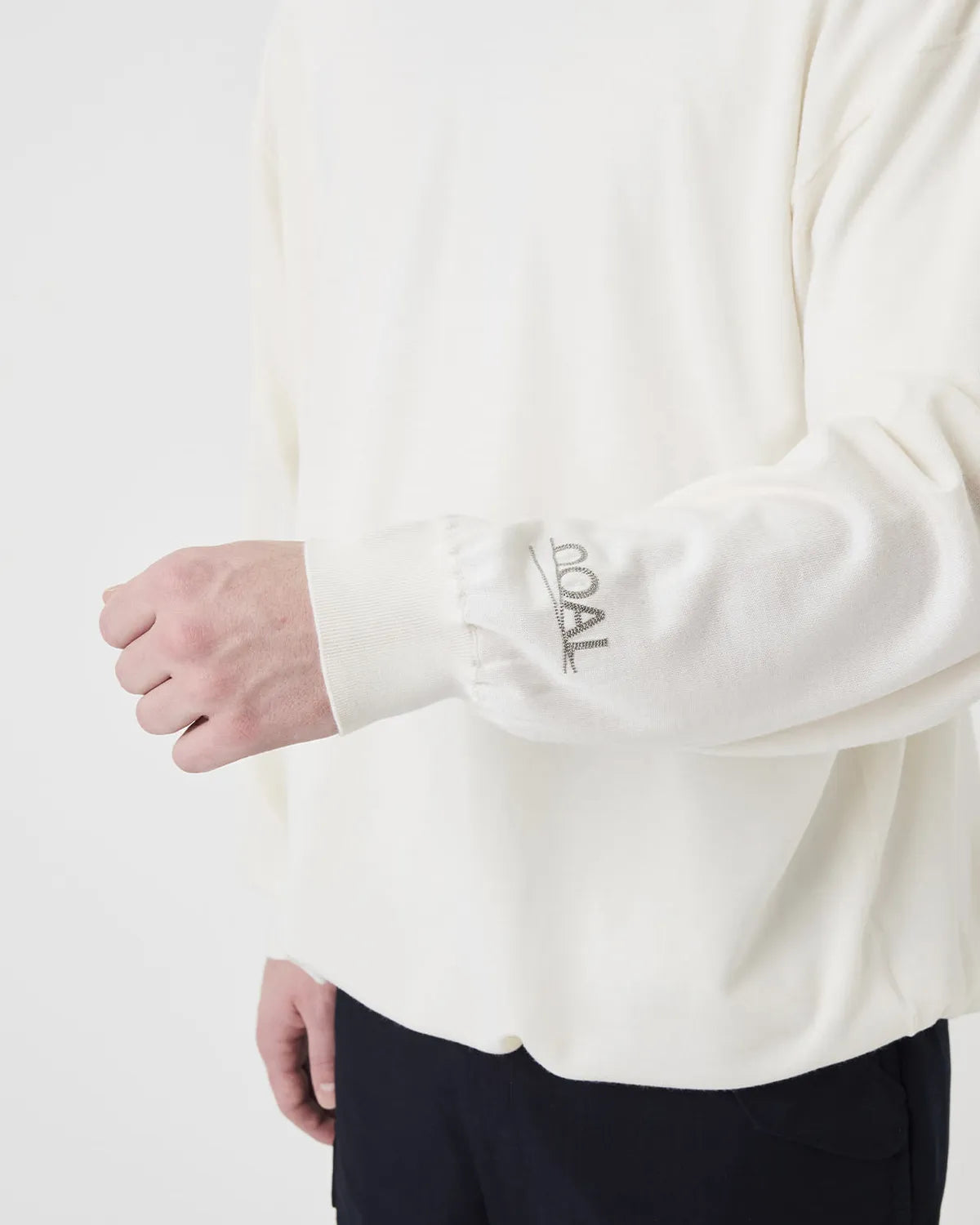 nanamica / OOAL Long Sleeve Knit Tee (S26FH019)