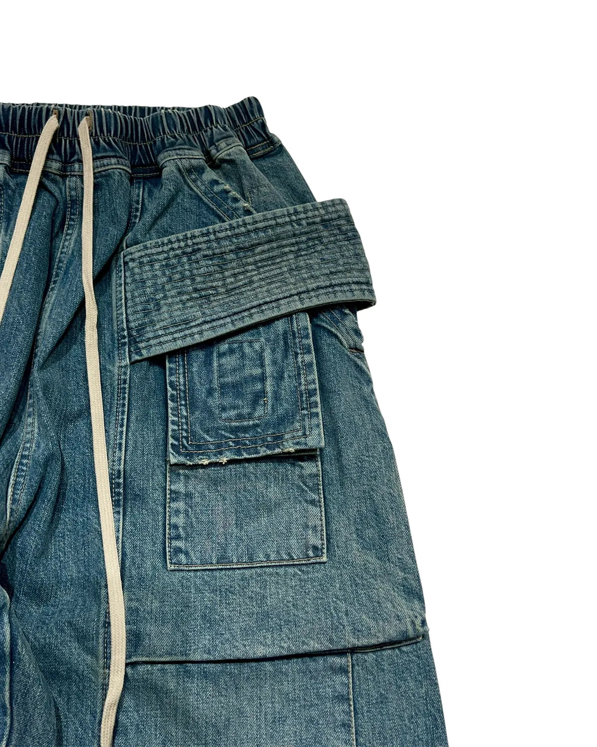 Rick Owens DRKSHDW / CREATCH WIDE CARGO DRAWSTRING (DU01F4394)