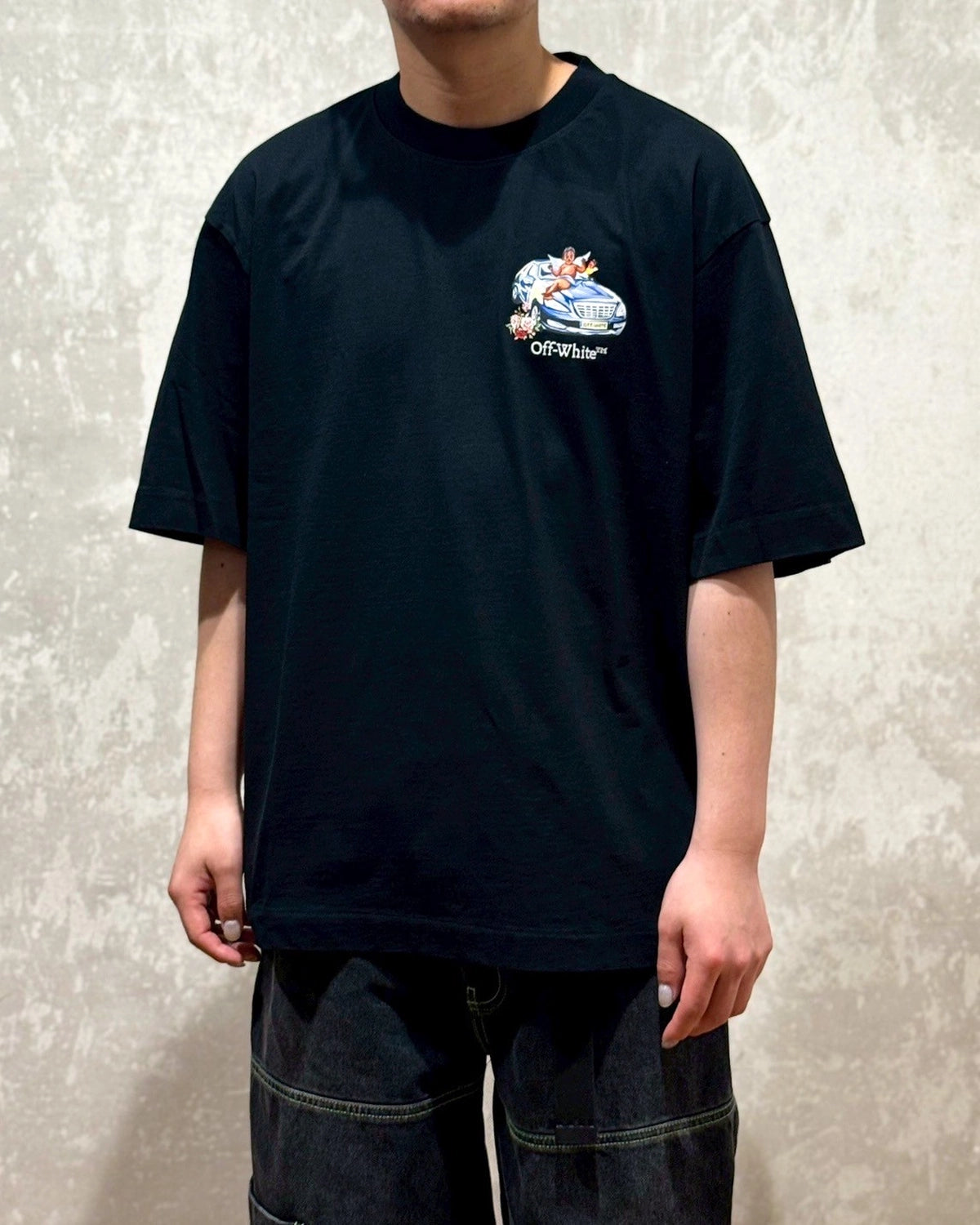Off-White™ / FRESCO ARROW SKATE S/S TEE (OMAS25-RTW0043)