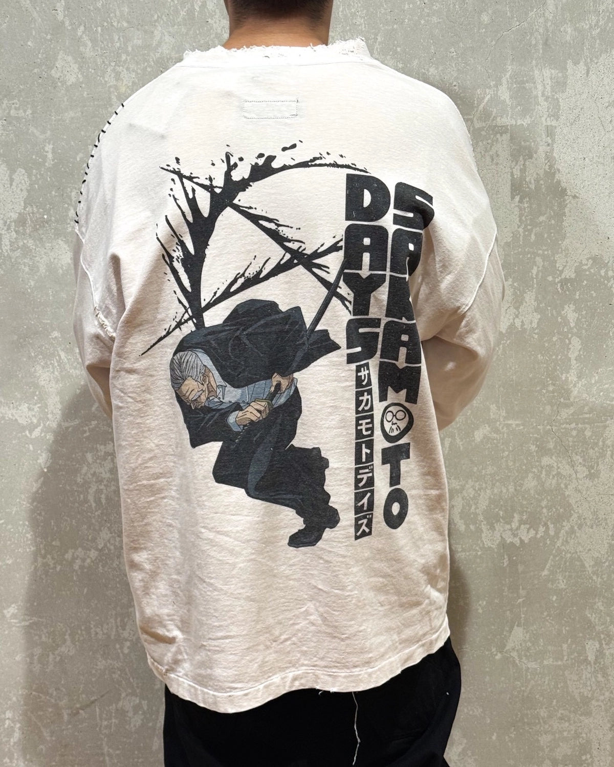 THE SUGAR PUNCH × MINUS × SAKAMOTO DAYS / L/S T-Shirt -TAKAMURA- (TSMM25SM002)