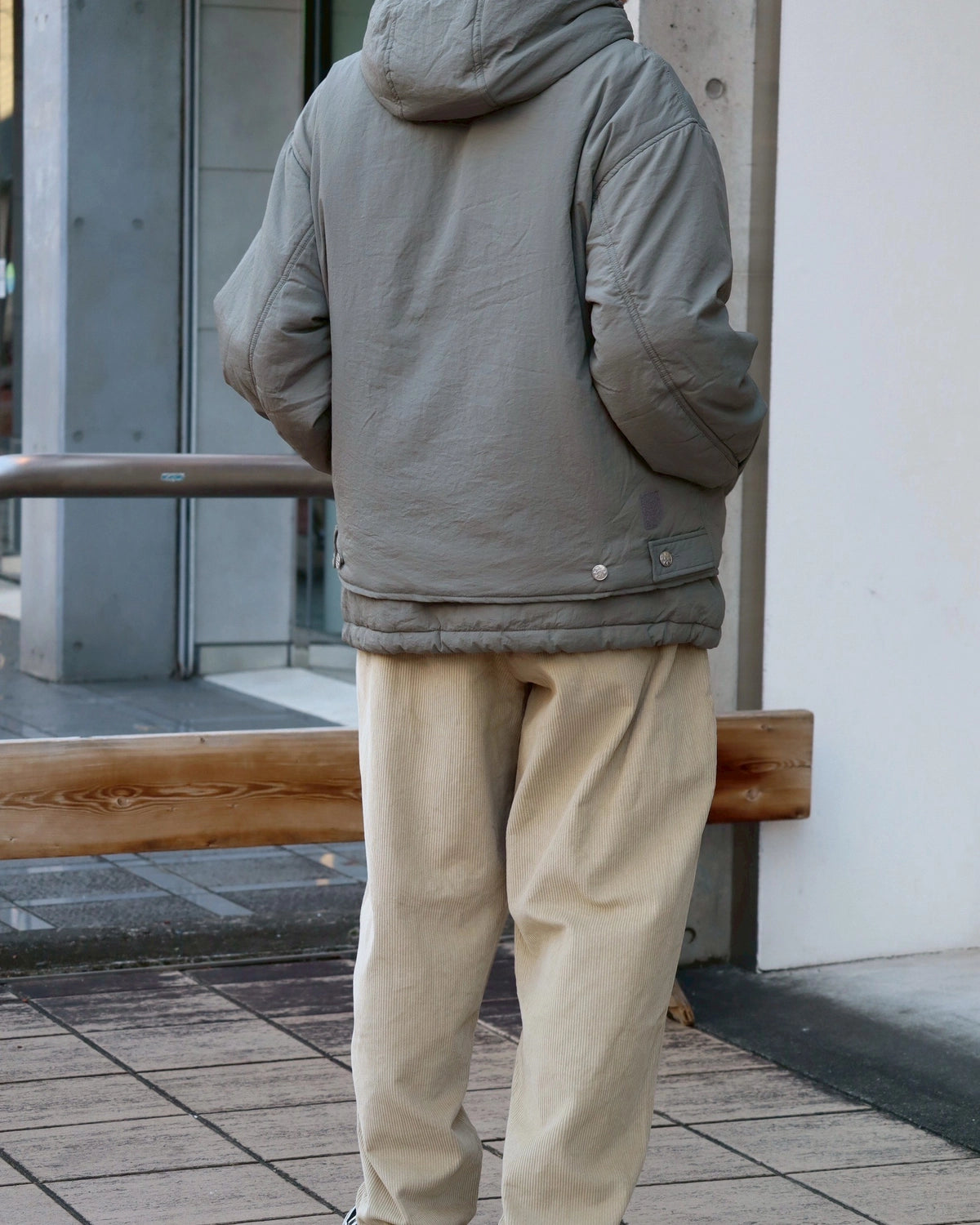 PHINGERIN / DOUBLE CUSHY HOODED JACKET (PD-252-JK-011)
