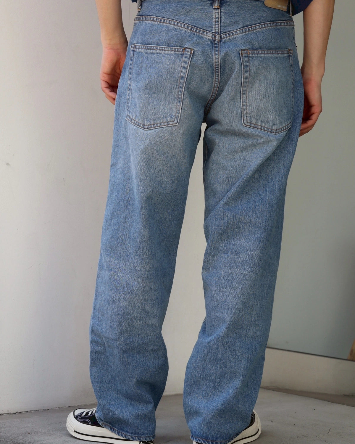 DESCENDANT / 1995 DENIM TROUSERS BAGGY HARD WASH (261WVDS-PTM04)