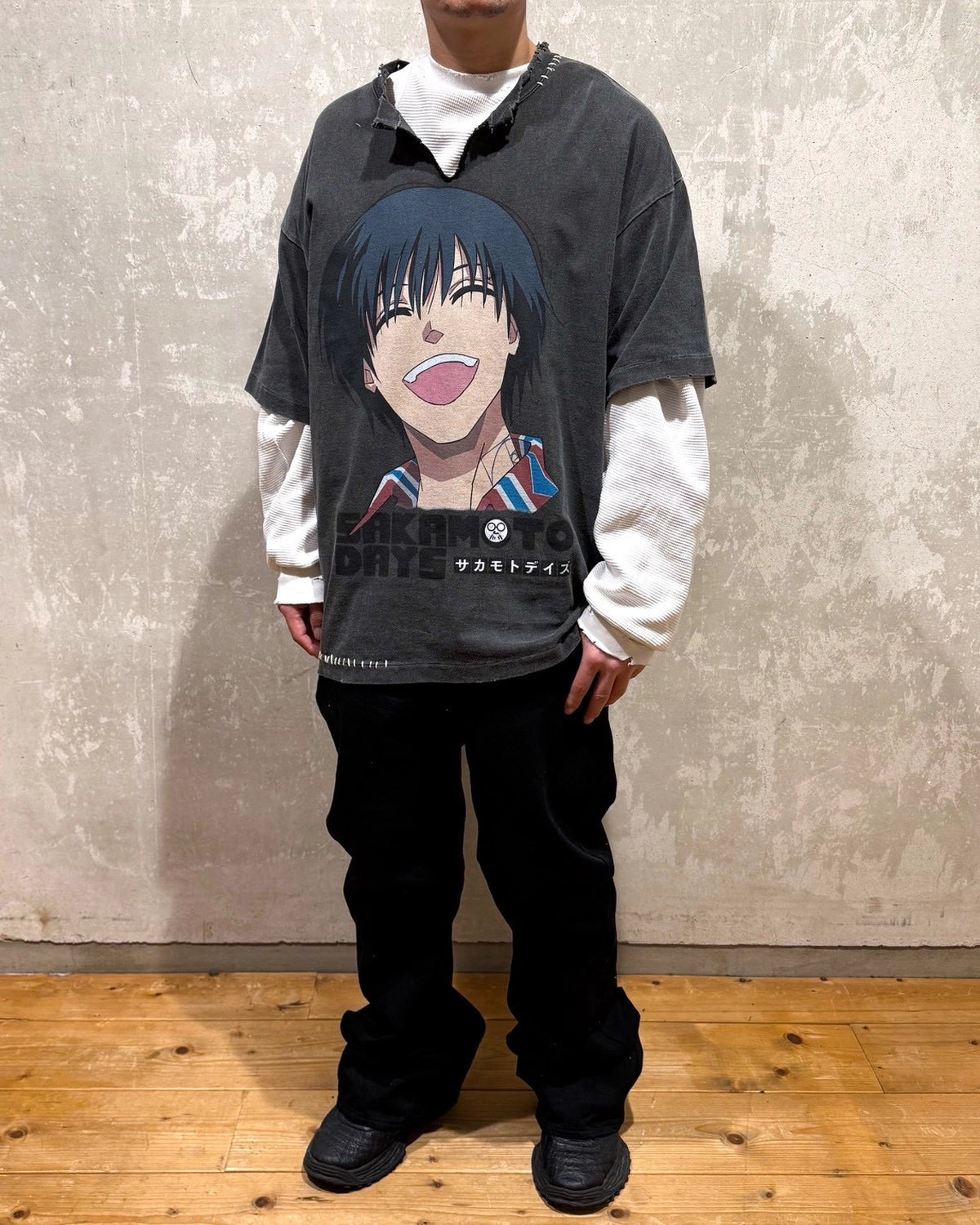 THE SUGAR PUNCH × MINUS × SAKAMOTO DAYS / S/S T-Shirt -NAGUMO- (TSMM25SM001)