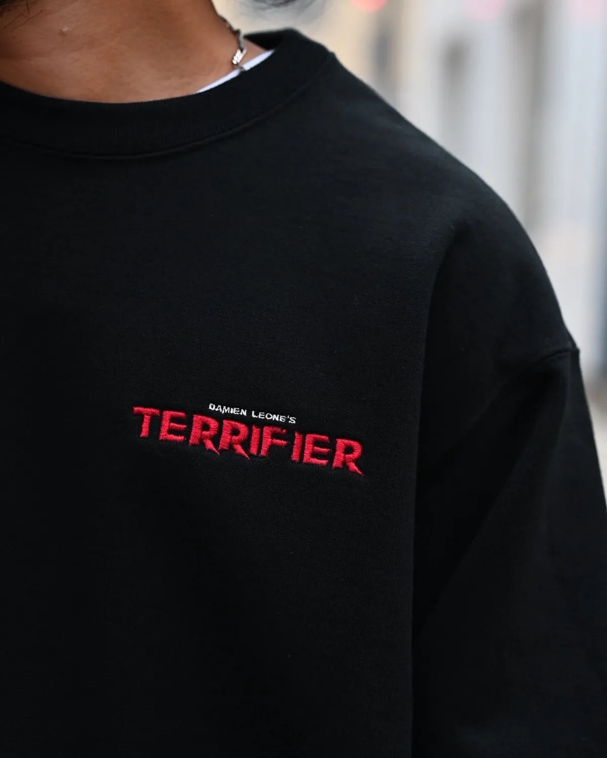 WACKO MARIA × TERRIFIER / HEAVY WEIGHT SWEAT SHIRT -TYPE 1- (TERRIFIER-WM-SS05)